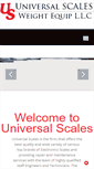 Mobile Screenshot of mail.universalscales.com